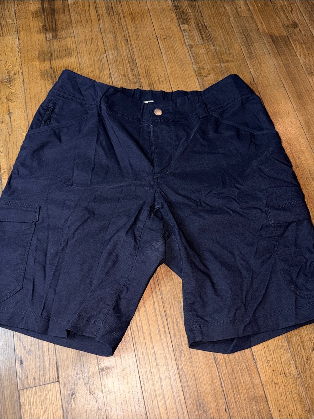 Duluth Trading Co Navy Women's Cargo Shorts